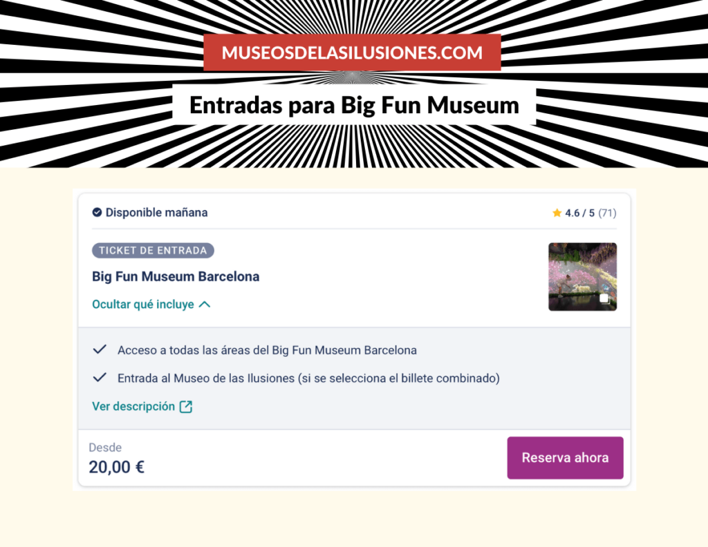 Entradas al Big Fun Museum Barcelona